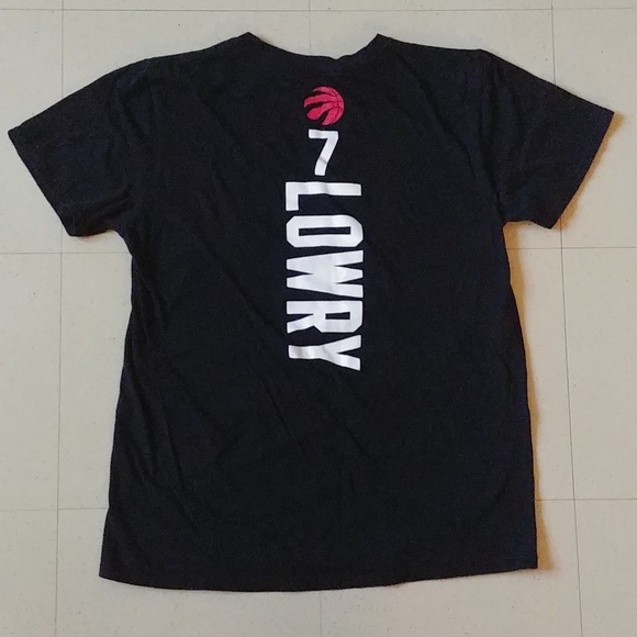 Toronto Raptors Kyle Lowry Fanatics Name & Number T-Shirt - Picture 2 of 3